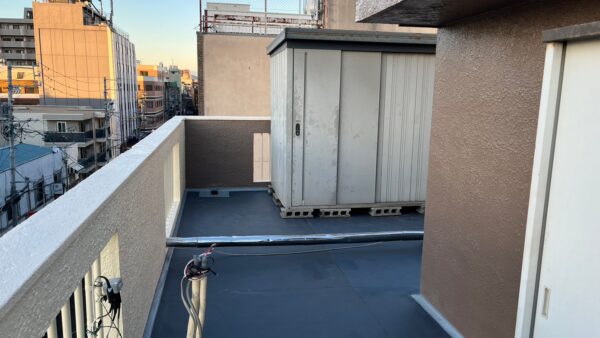 【施工実績】塩ビシート防水、塗装工事_名古屋市_I様